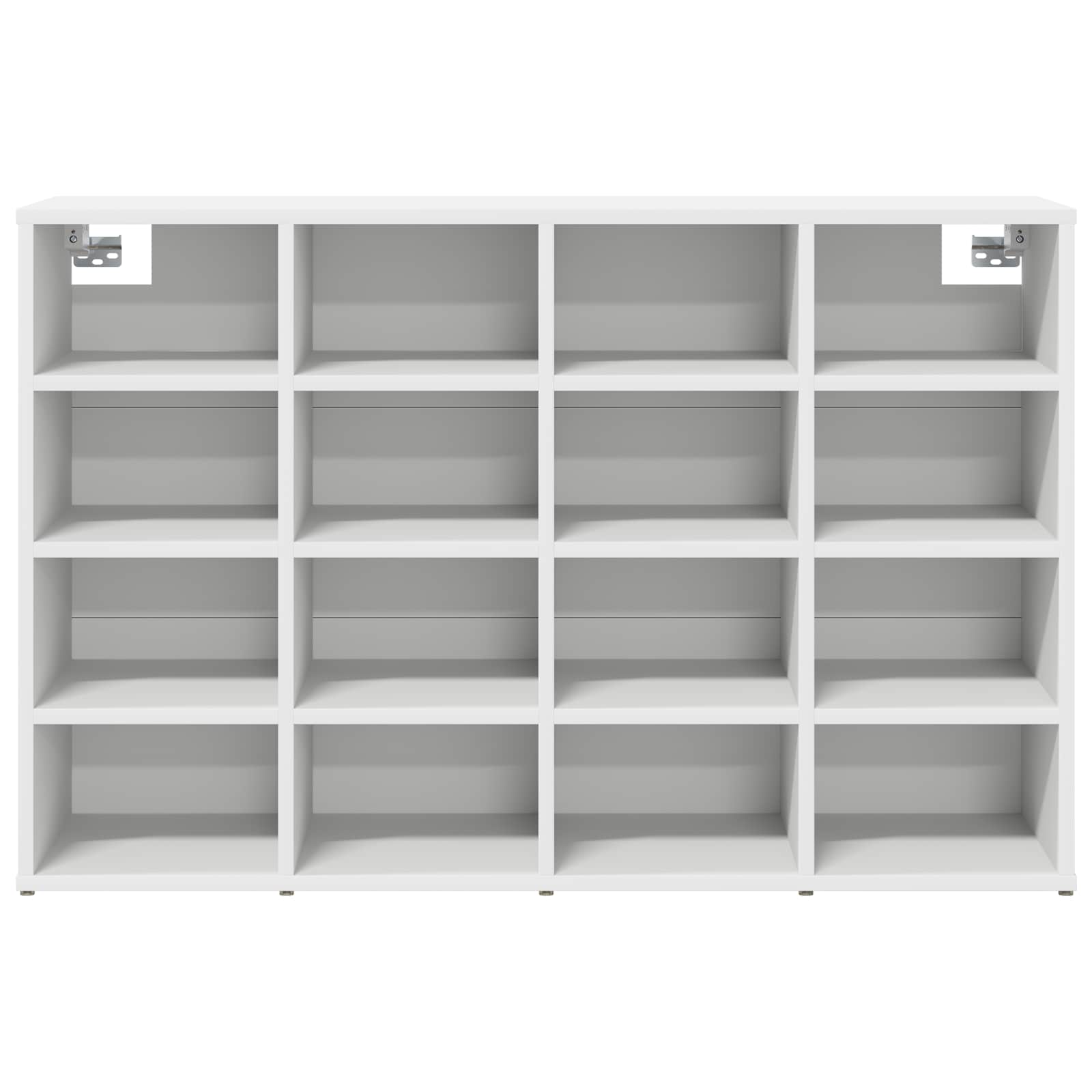 Mobile per scarpe 103 x 30 x 67 cm Legno ingegnerizzato Bianco