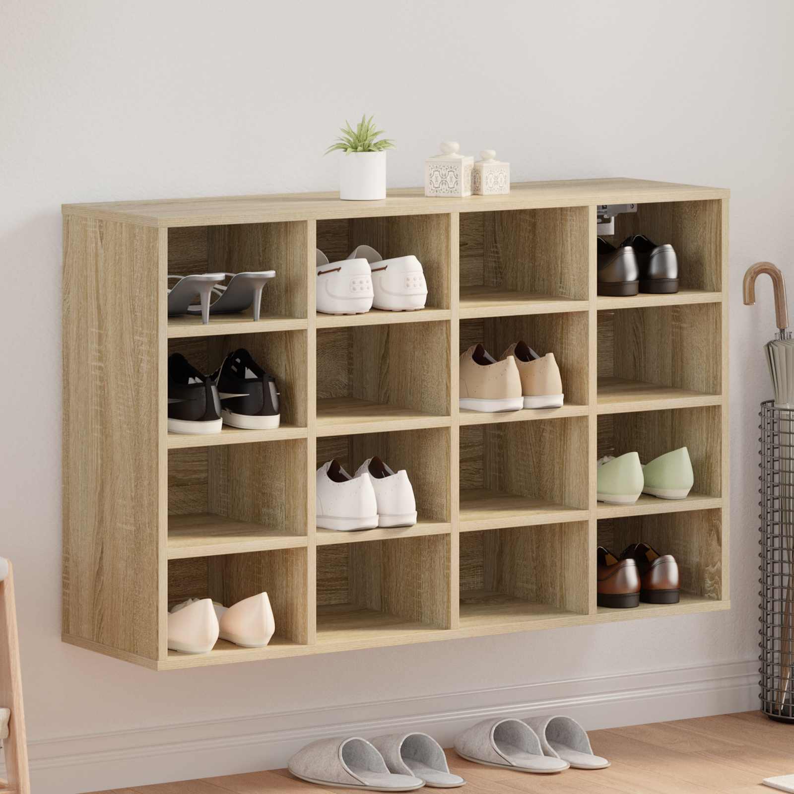 Mobile per scarpe 103 x 30 x 67 cm Legno ingegnerizzato
