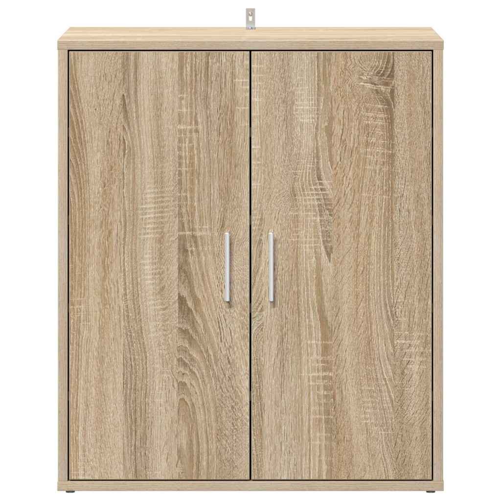 Scarpiera Rovere Sonoma 60x35x70 cm in Legno Multistrato