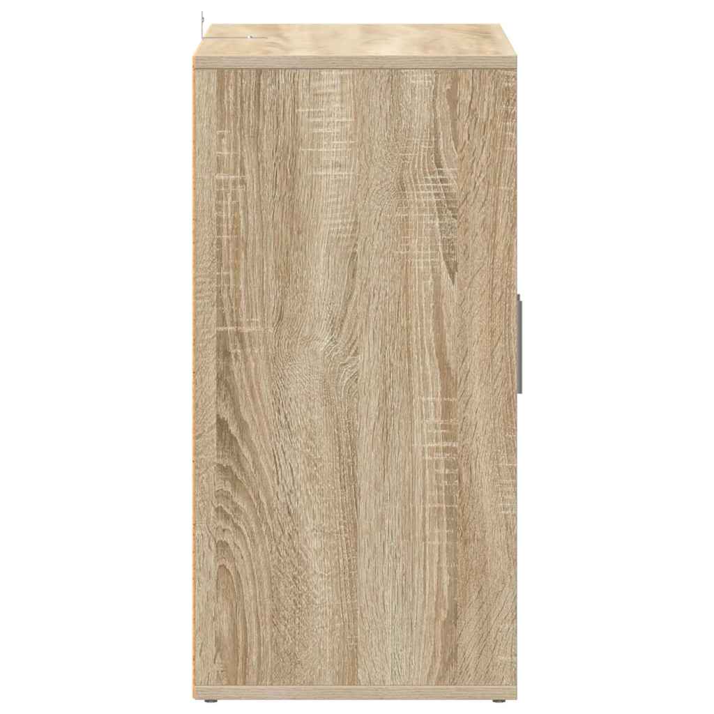 Scarpiera Rovere Sonoma 60x35x70 cm in Legno Multistrato