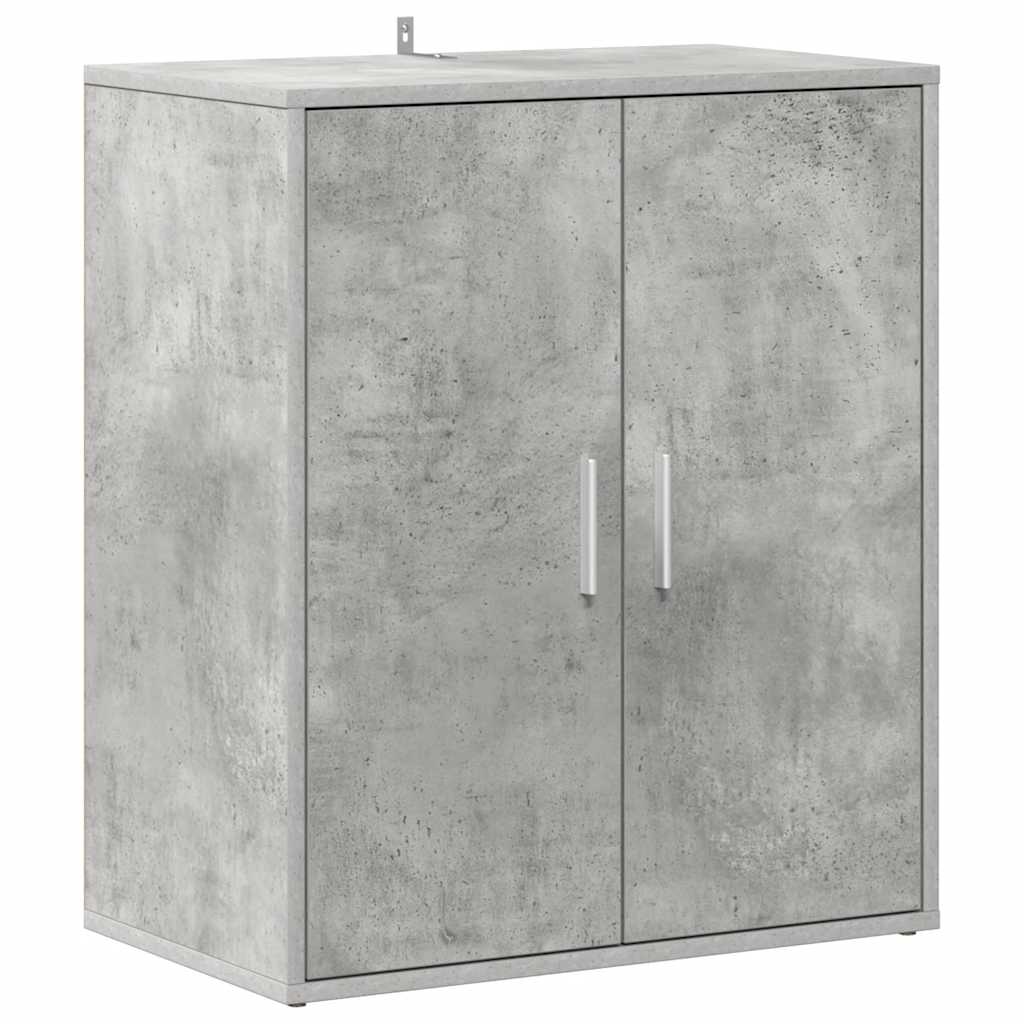 Armadi per scarpe 60 x 35 x 70 cm Grigio Cemento