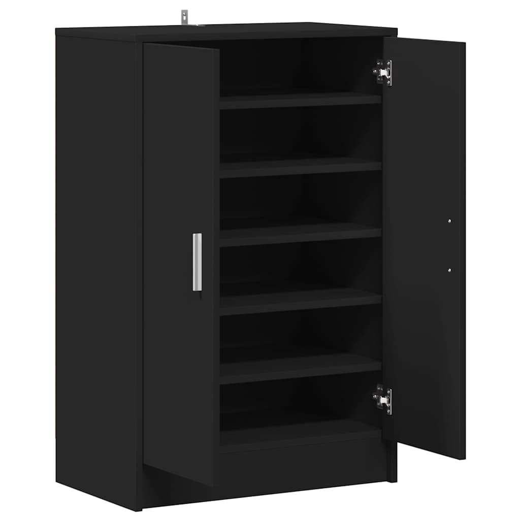 Armadi per scarpe 60 x 35 x 92 cm Nero