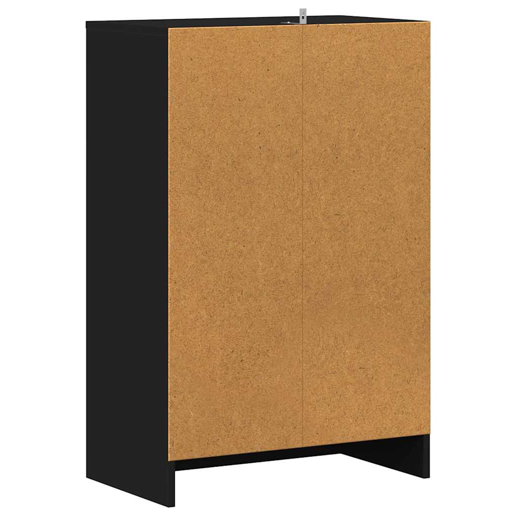 Armadi per scarpe 60 x 35 x 92 cm Nero