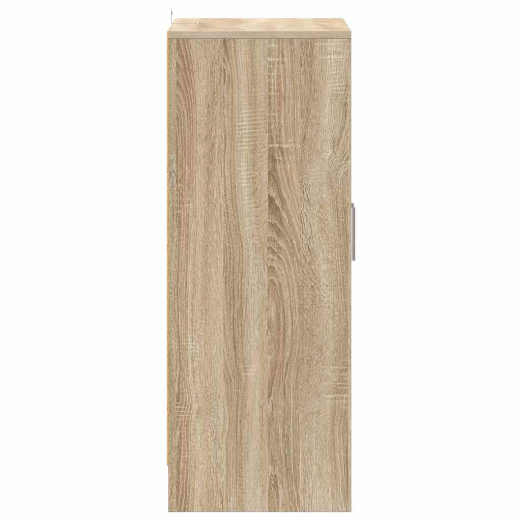 Scarpiera Rovere Sonoma 60x35x92 cm in Legno Multistrato
