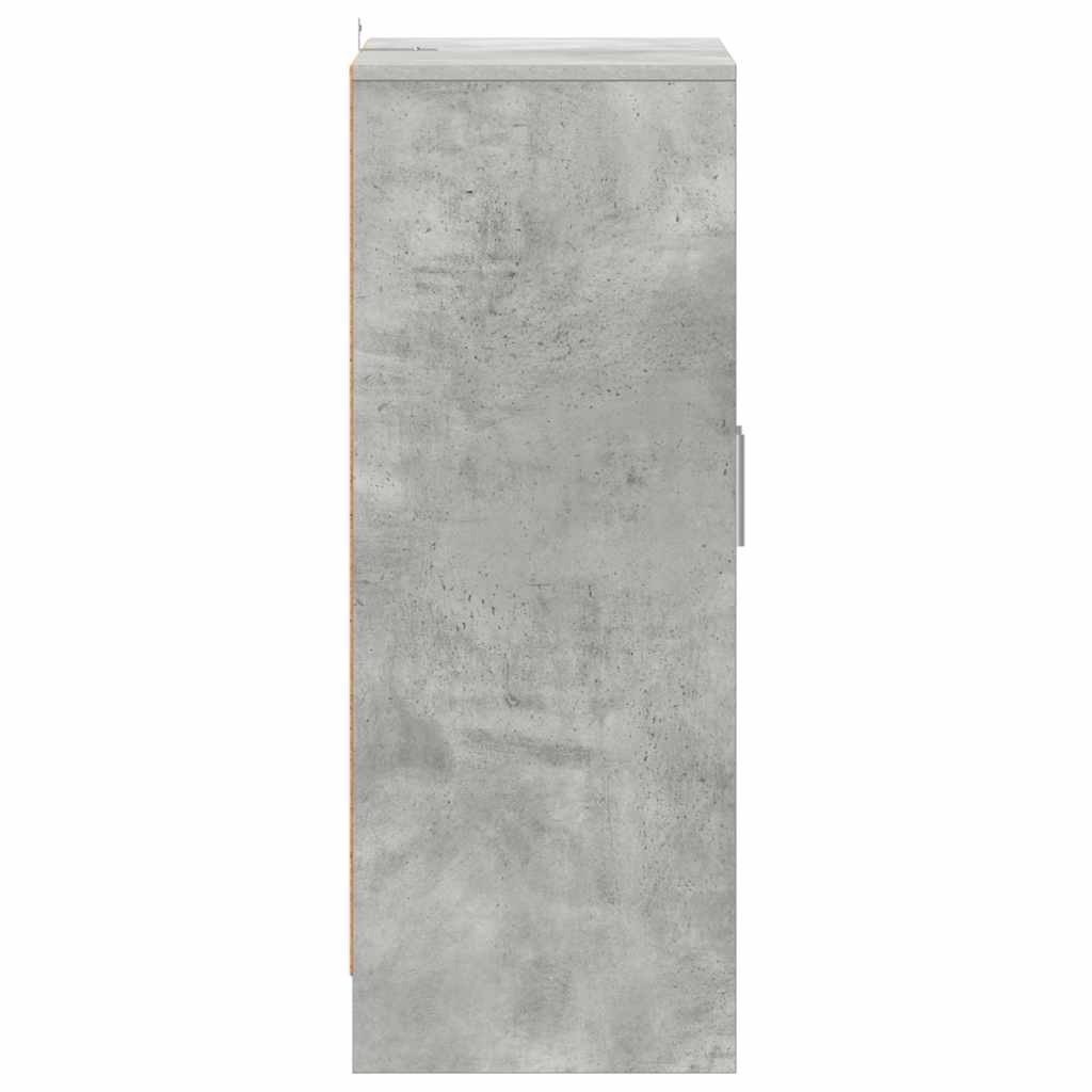 Armadi per scarpe 60 x 35 x 92 cm Grigio Cemento Scarpe