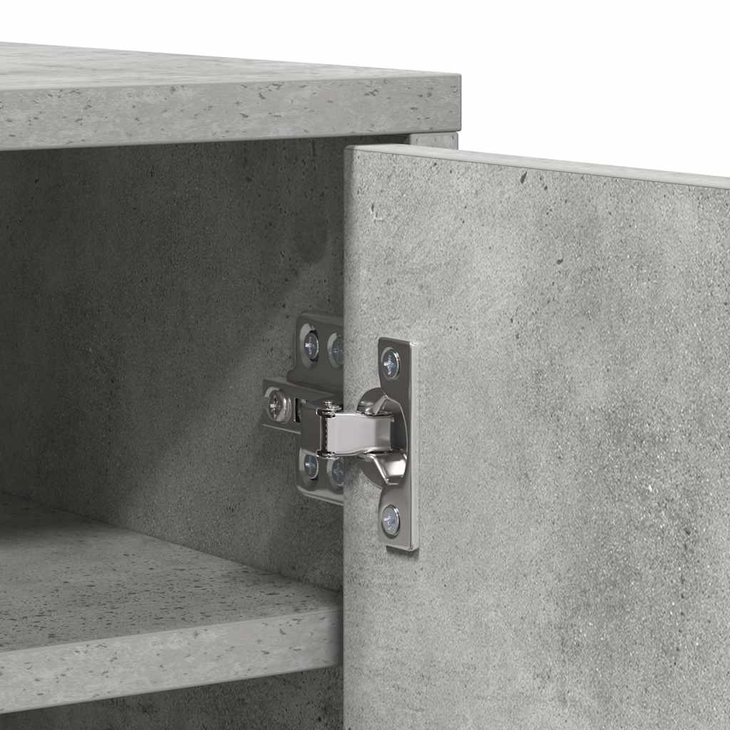 Armadi per scarpe 60 x 35 x 92 cm Grigio Cemento Scarpe