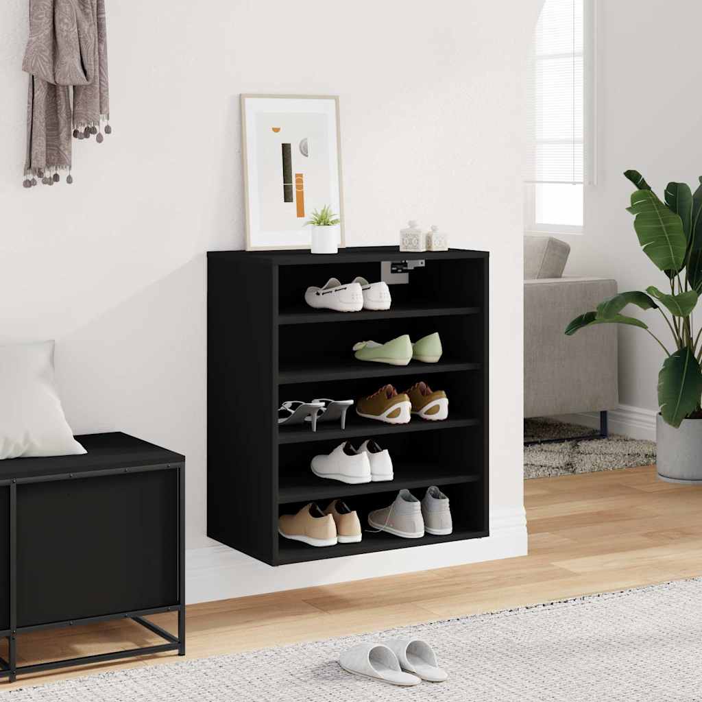 Armadi per scarpe 60 x 35 x 70 cm Nero