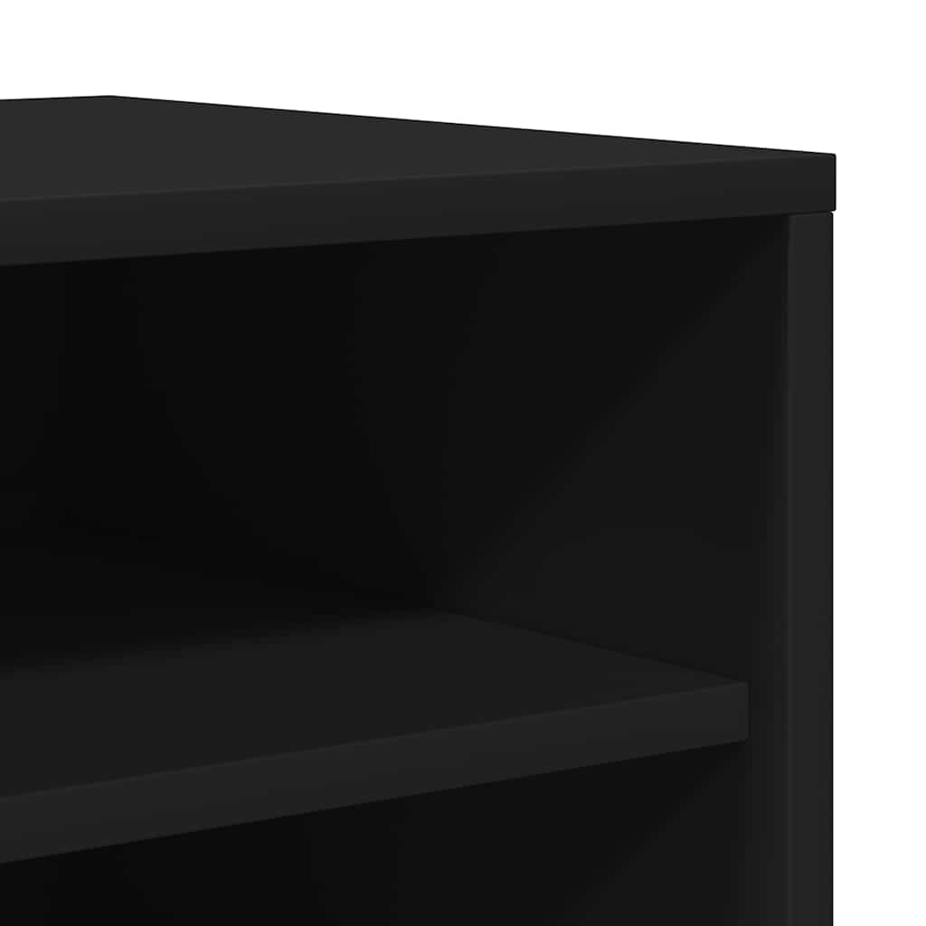 Armadi per scarpe 60 x 35 x 70 cm Nero