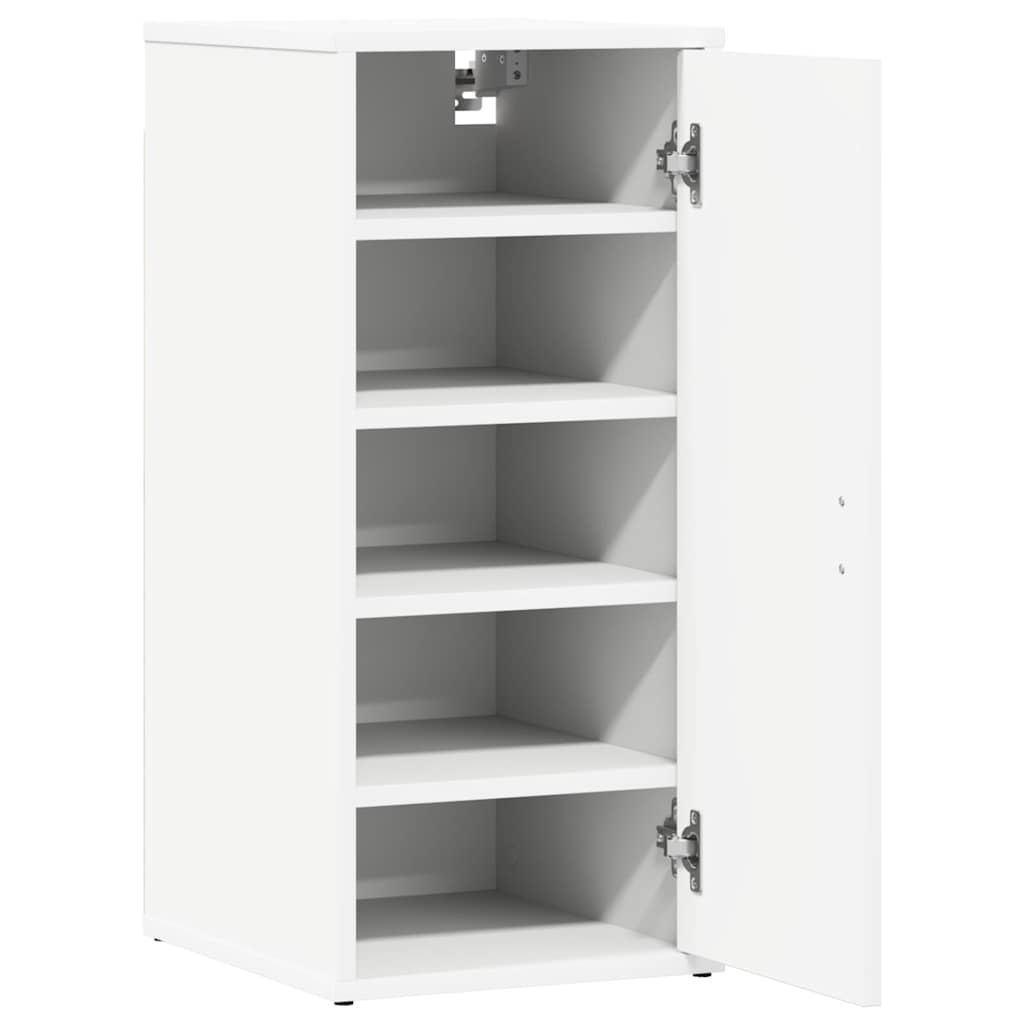 Scarpiere 2 pz Bianche 32x35x70 cm in Truciolato