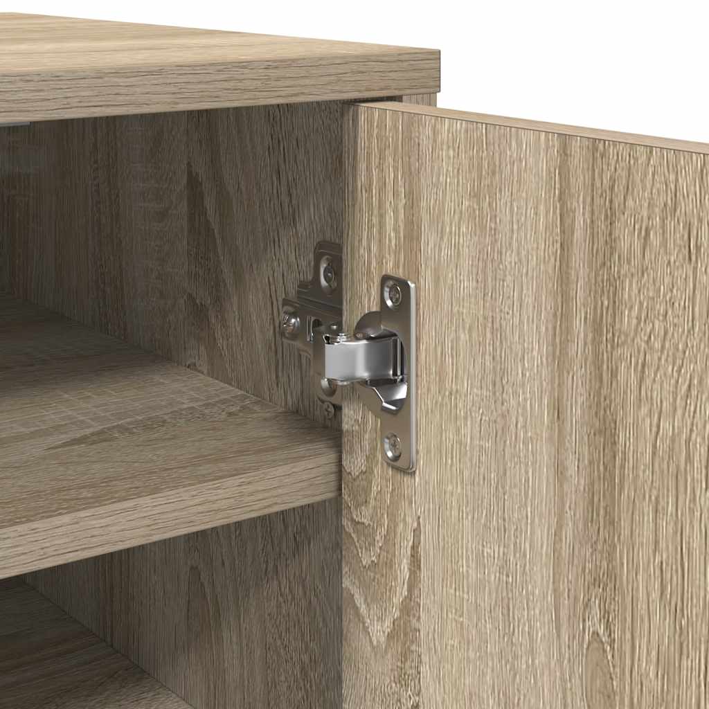 Scarpiere 2 pz Rovere Sonoma 32x35x70 cm in Truciolato