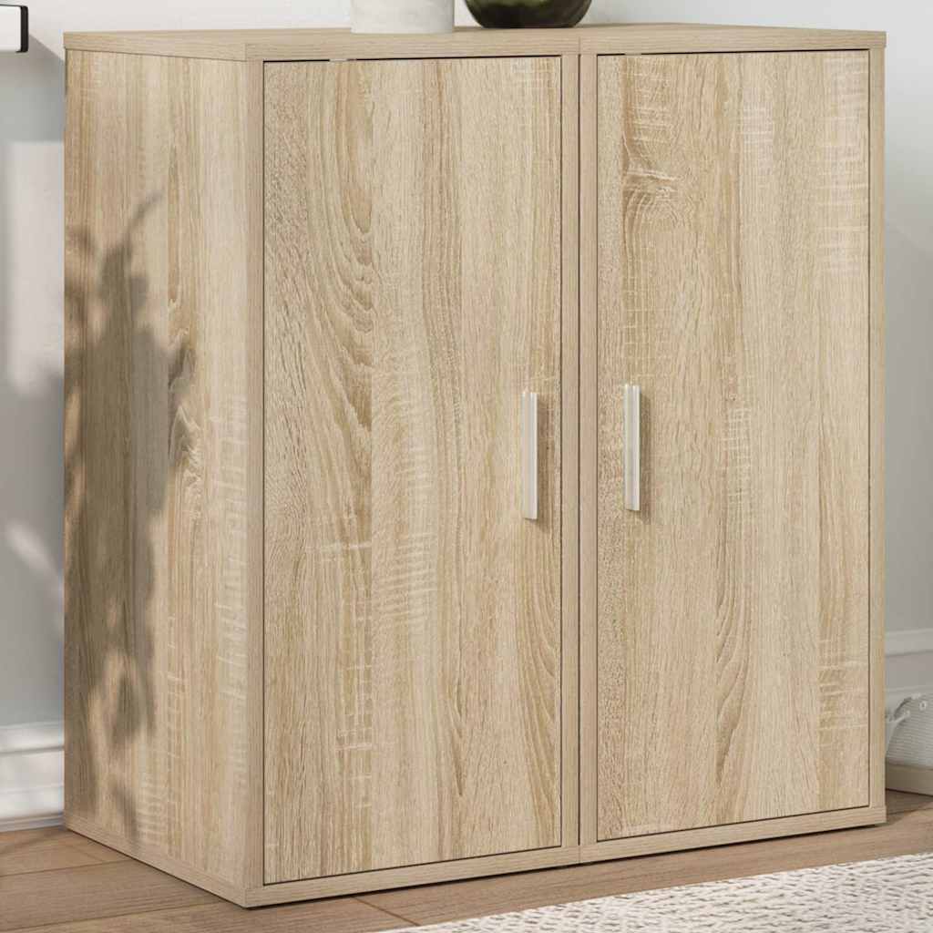 Scarpiere 2 pz Rovere Sonoma 32x35x70 cm in Truciolato