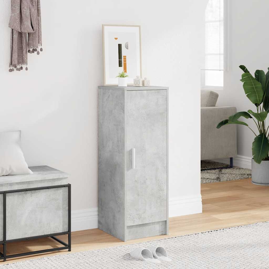 Armadi per scarpe 32 x 35 x 92 cm Grigio Cemento