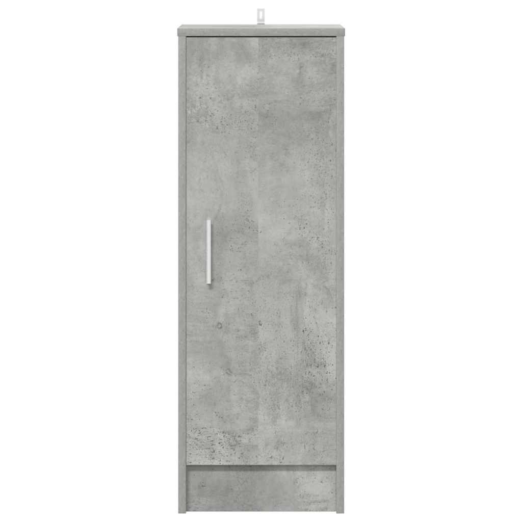 Armadi per scarpe 32 x 35 x 92 cm Grigio Cemento