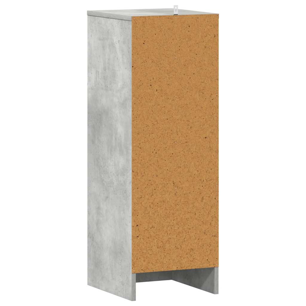 Armadi per scarpe 32 x 35 x 92 cm Grigio Cemento
