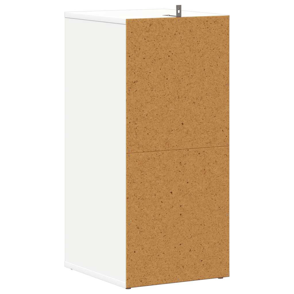 Scarpiere 2 pz Bianche 31,5x35x70 cm in Truciolato