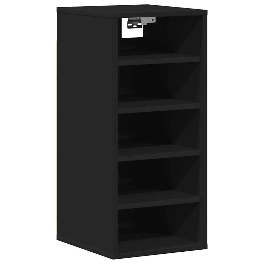 Armadi per scarpe 31,5 x 35 x 70 cm Nero 5 paia di scarpe
