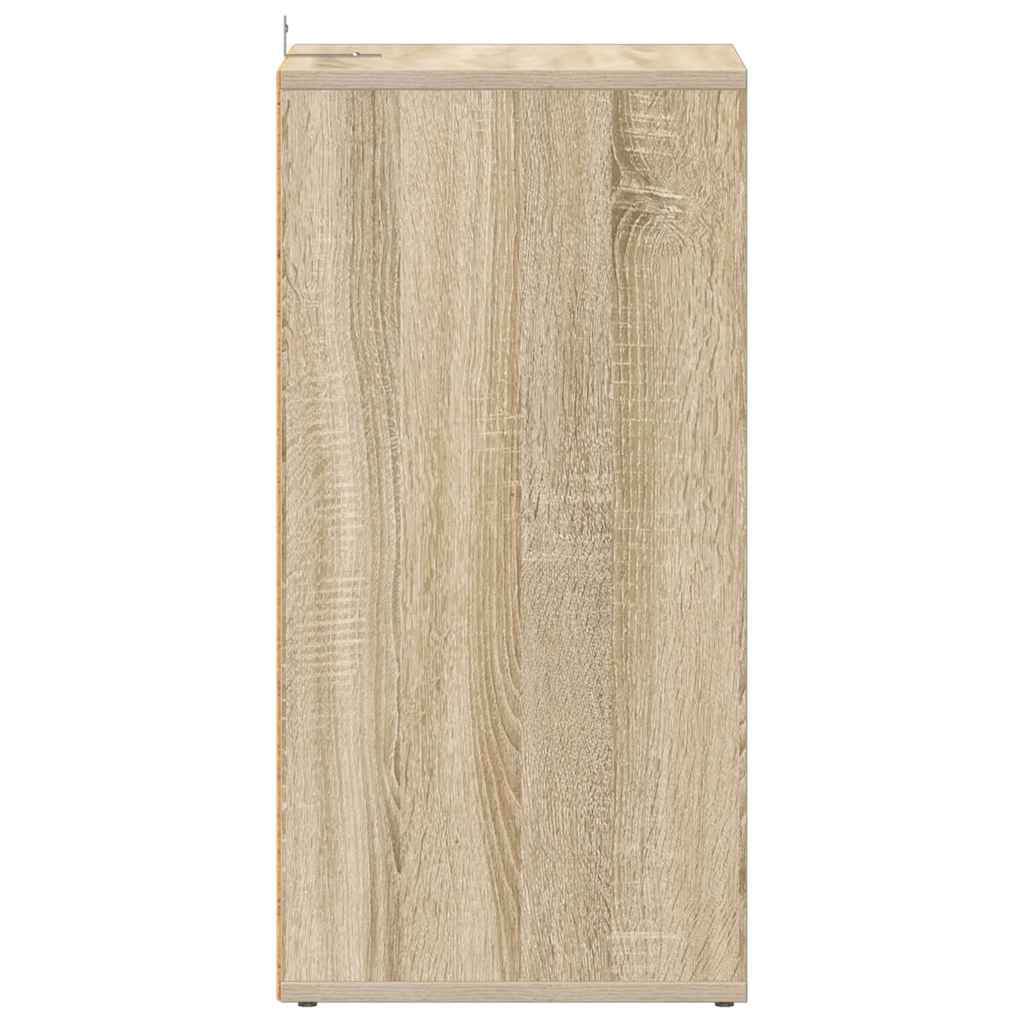 Scarpiera Rovere Sonoma 31,5x35x70 cm in Truciolato