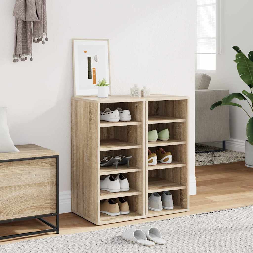 Armadi per scarpe 31,5 x 35 x 70 cm Rovere Sonoma