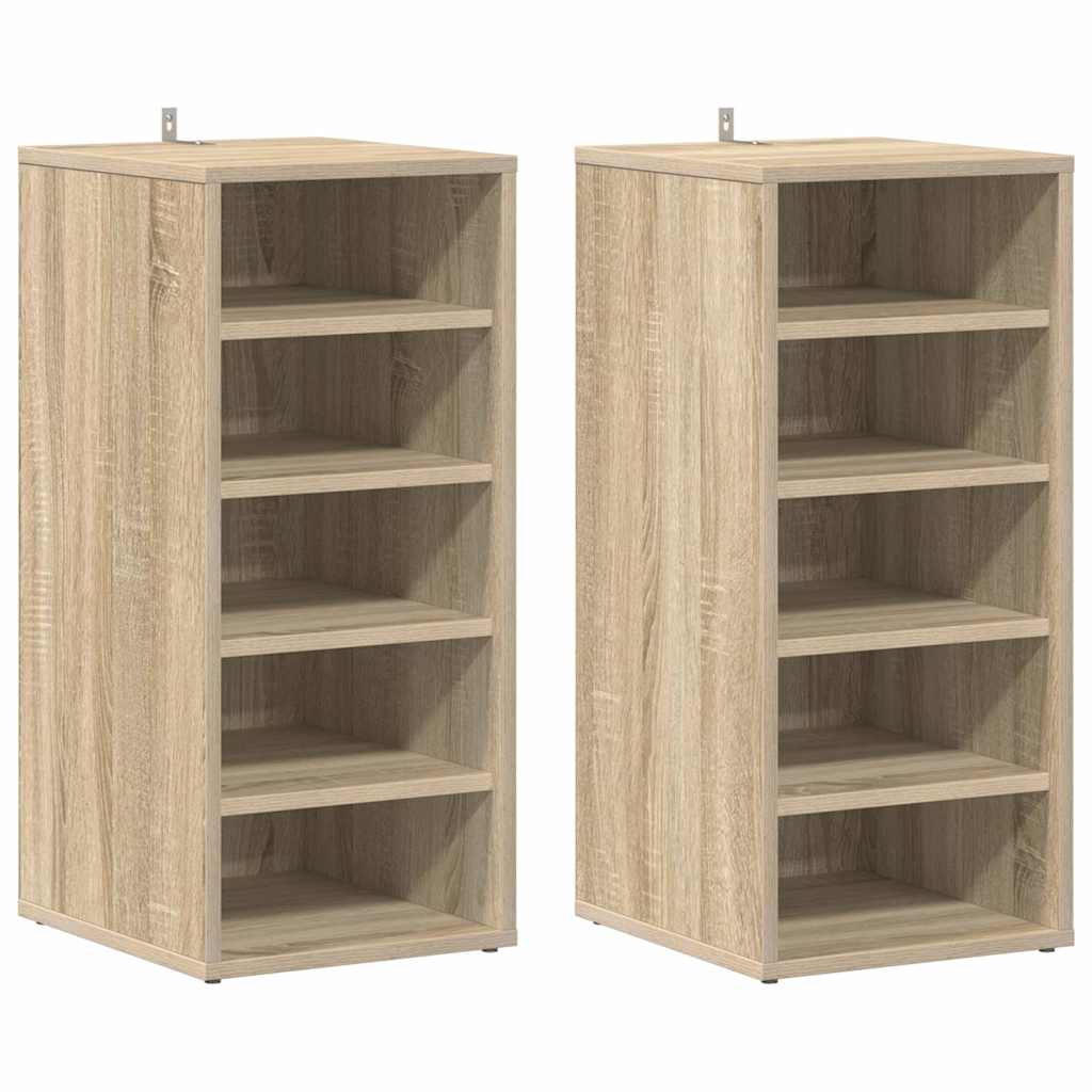 Armadi per scarpe 31,5 x 35 x 70 cm Rovere Sonoma