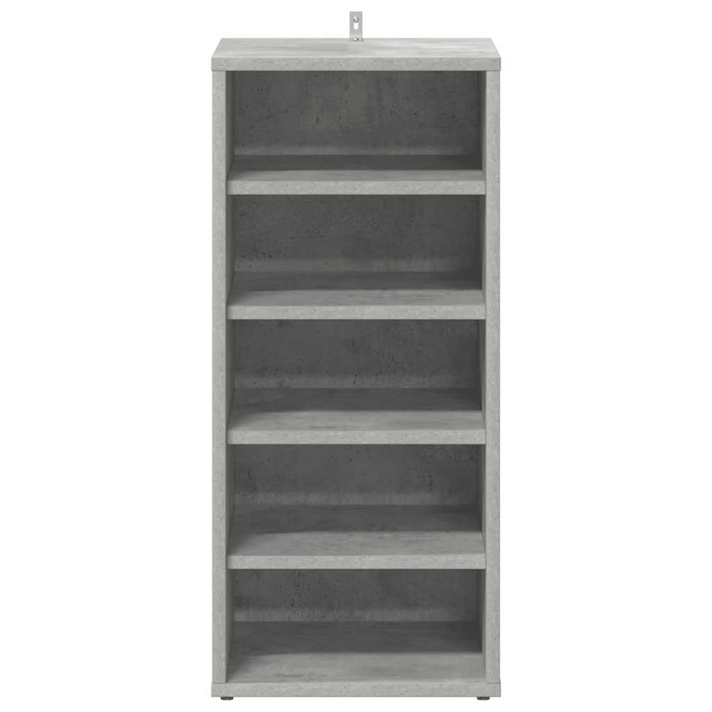 Armadi per scarpe 31,5 x 35 x 70 cm Grigio Cemento