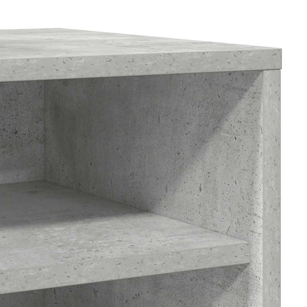Armadi per scarpe 31,5 x 35 x 70 cm Grigio Cemento