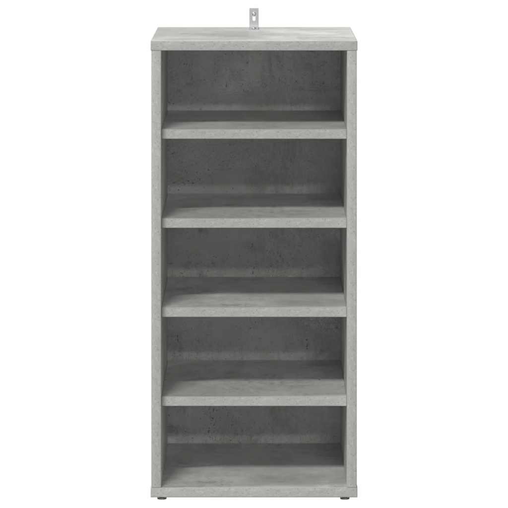 Armadi per scarpe 31,5 x 35 x 70 cm Grigio Cemento