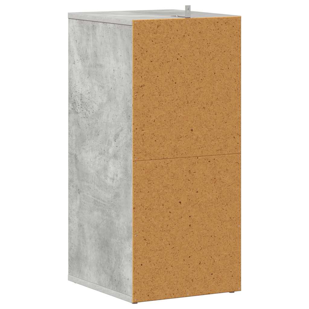 Armadi per scarpe 31,5 x 35 x 70 cm Grigio Cemento