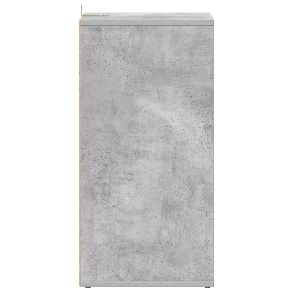 Armadi per scarpe 31,5 x 35 x 70 cm Grigio Cemento