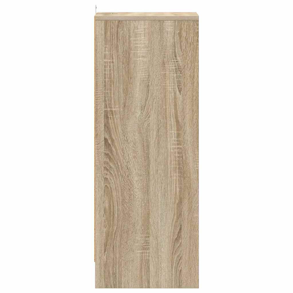 Armadi per scarpe 31,5 x 35 x 90 cm Rovere Sonoma