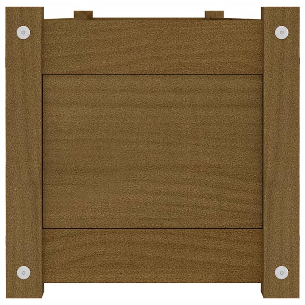Fioriera Rialzata da Giardino Ambra 150x31x31 cm Massello Pino