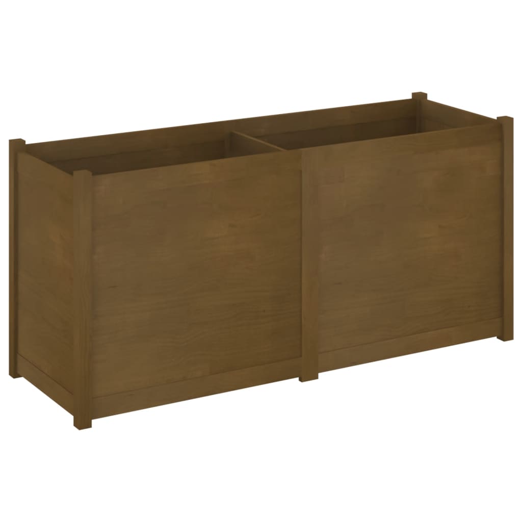 Fioriera da Giardino Ambra 150x50x70 cm Legno Massello di Pino