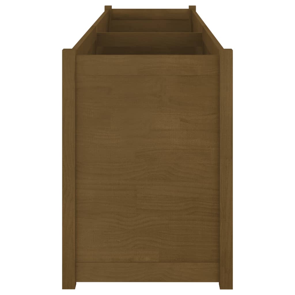 Fioriera da Giardino Ambra 200x50x70 cm Legno Massello di Pino