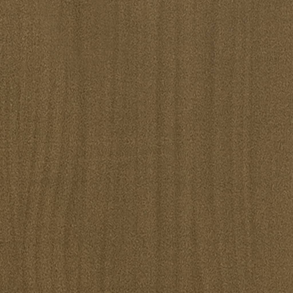 Fioriere 2 pz Ambra 31x31x70 cm in Legno Massello di Pino