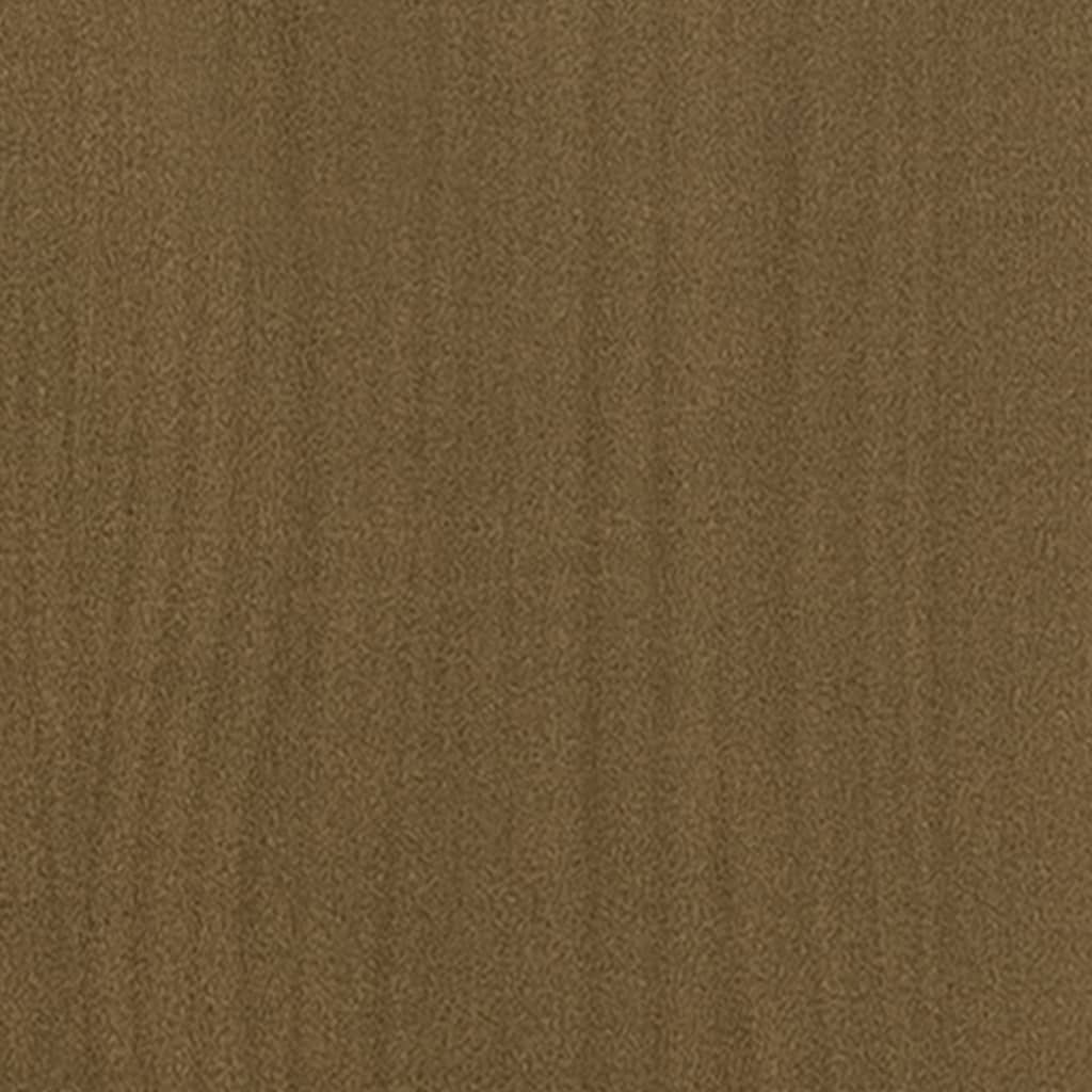 Fioriere 2 pz Ambra 70x70x70 cm in Legno Massello di Pino