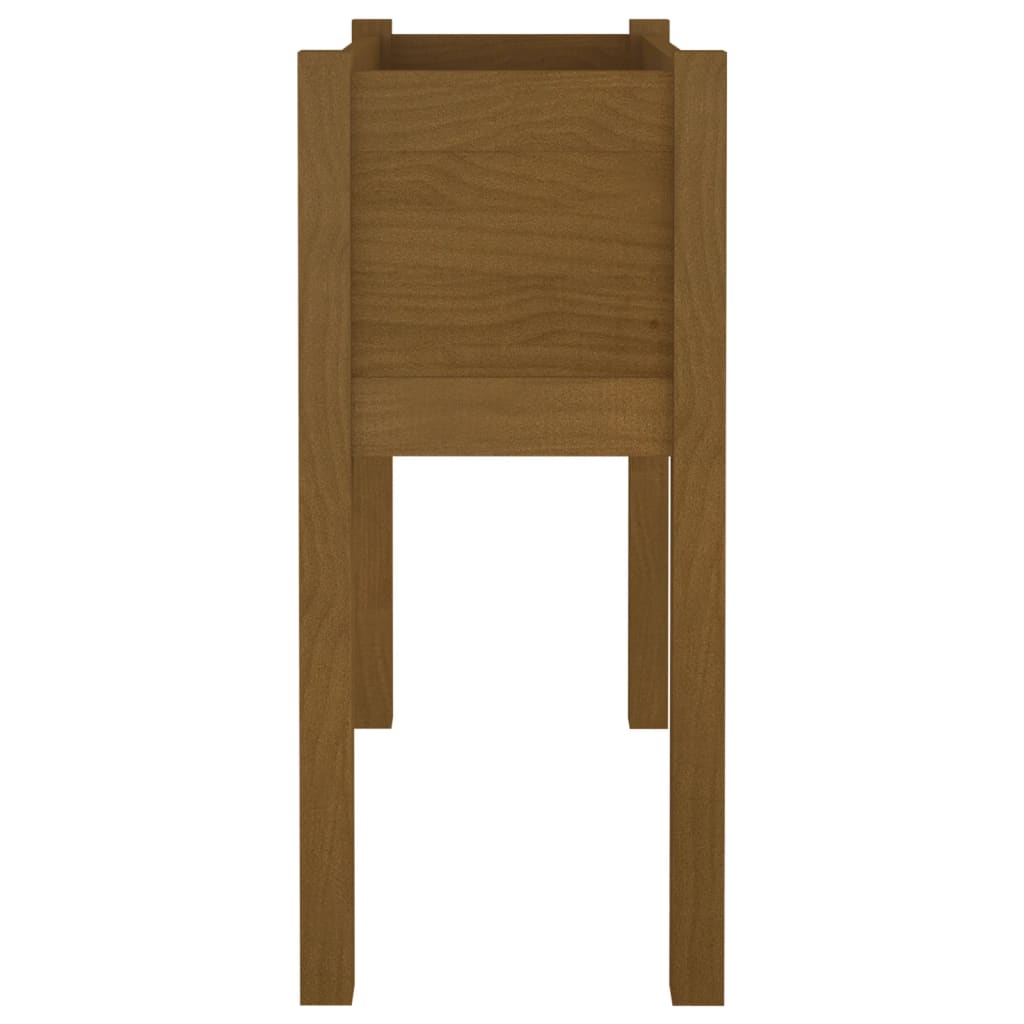 Fioriere 2 pz Ambra 70x31x70 cm in Legno Massello di Pino
