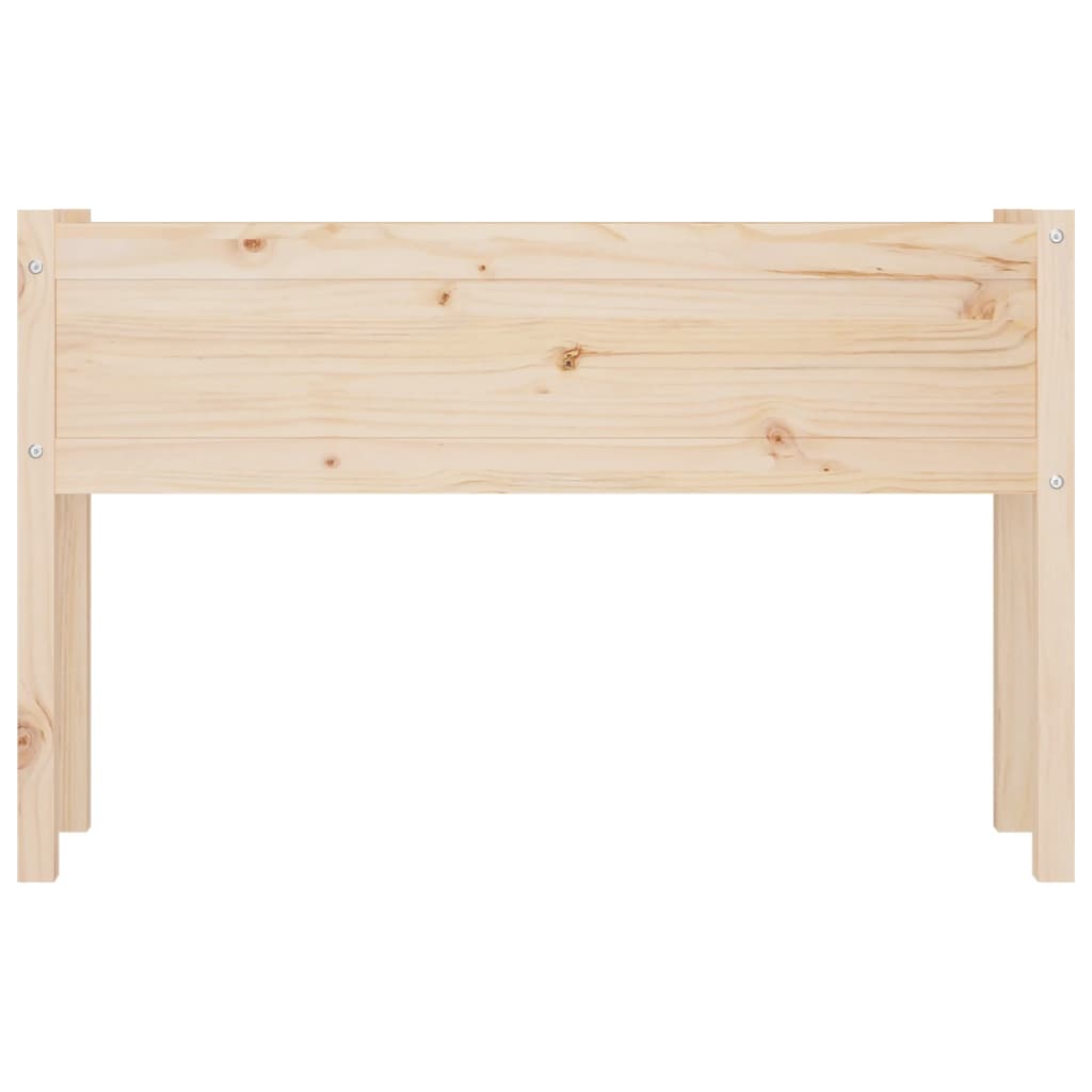 Fioriere da Giardino 2 pz 110x31x70cm in Legno Massello di Pino