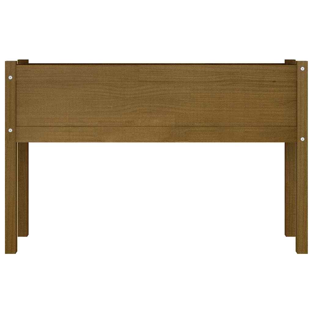 Fioriere 2 pz Ambra 110x31x70 cm in Legno Massello di Pino