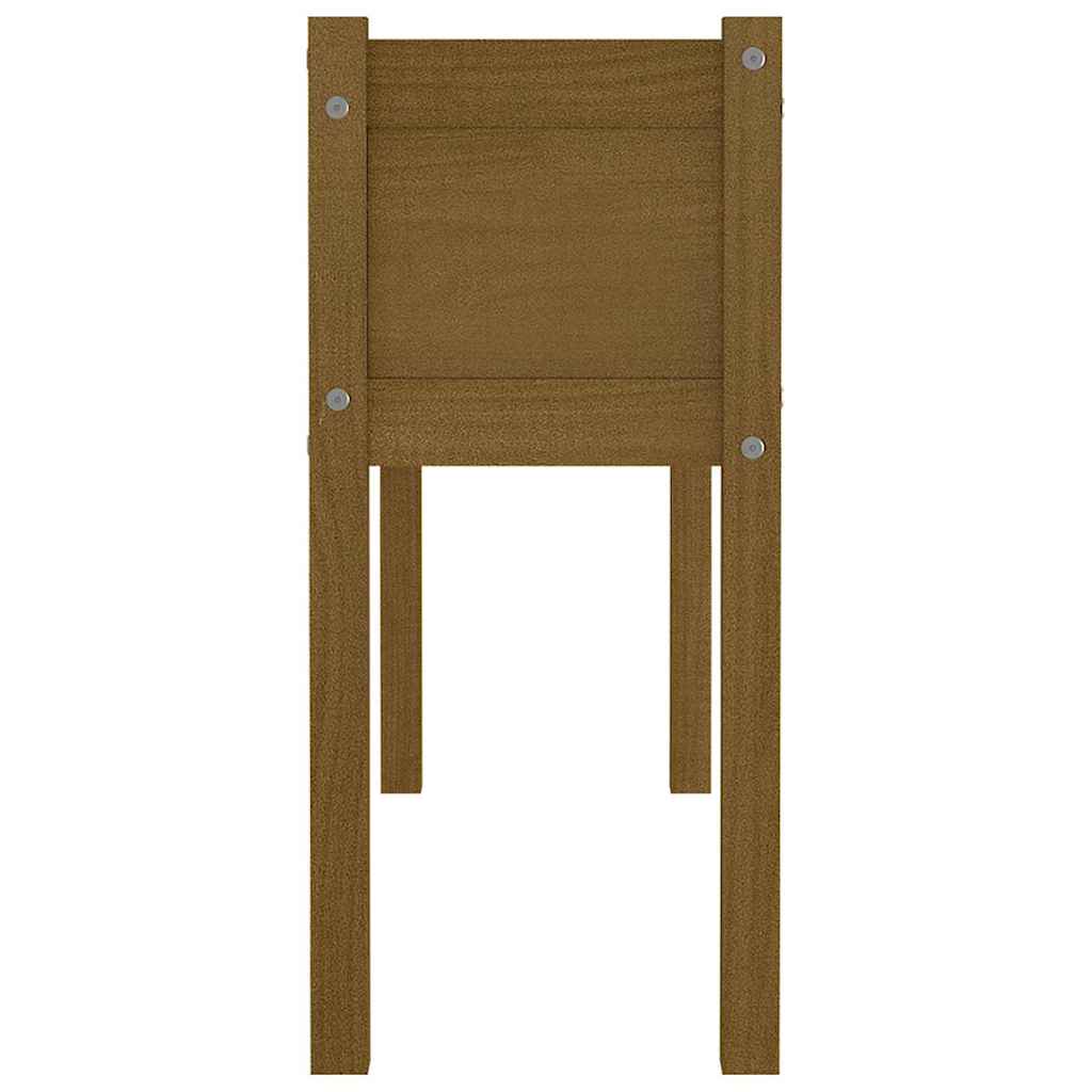 Fioriere 2 pz Ambra 110x31x70 cm in Legno Massello di Pino