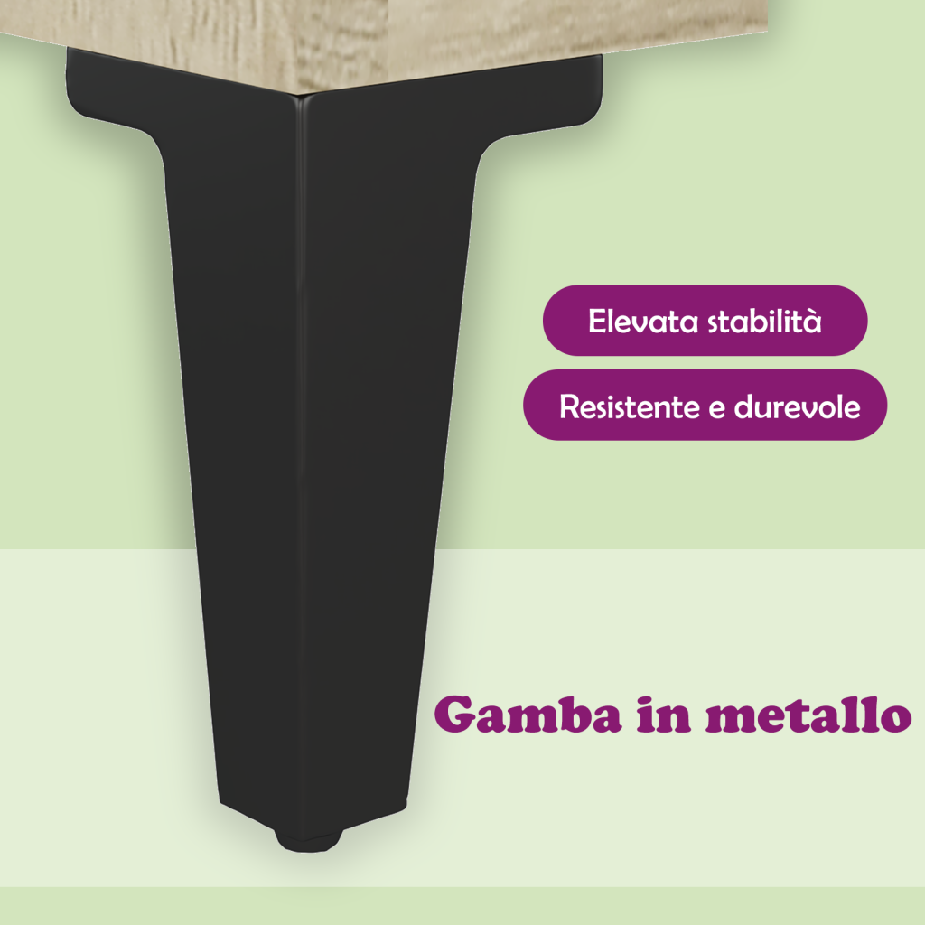 Scarpiera Rovere Sonoma 102x35x55 cm in Legno Multistrato