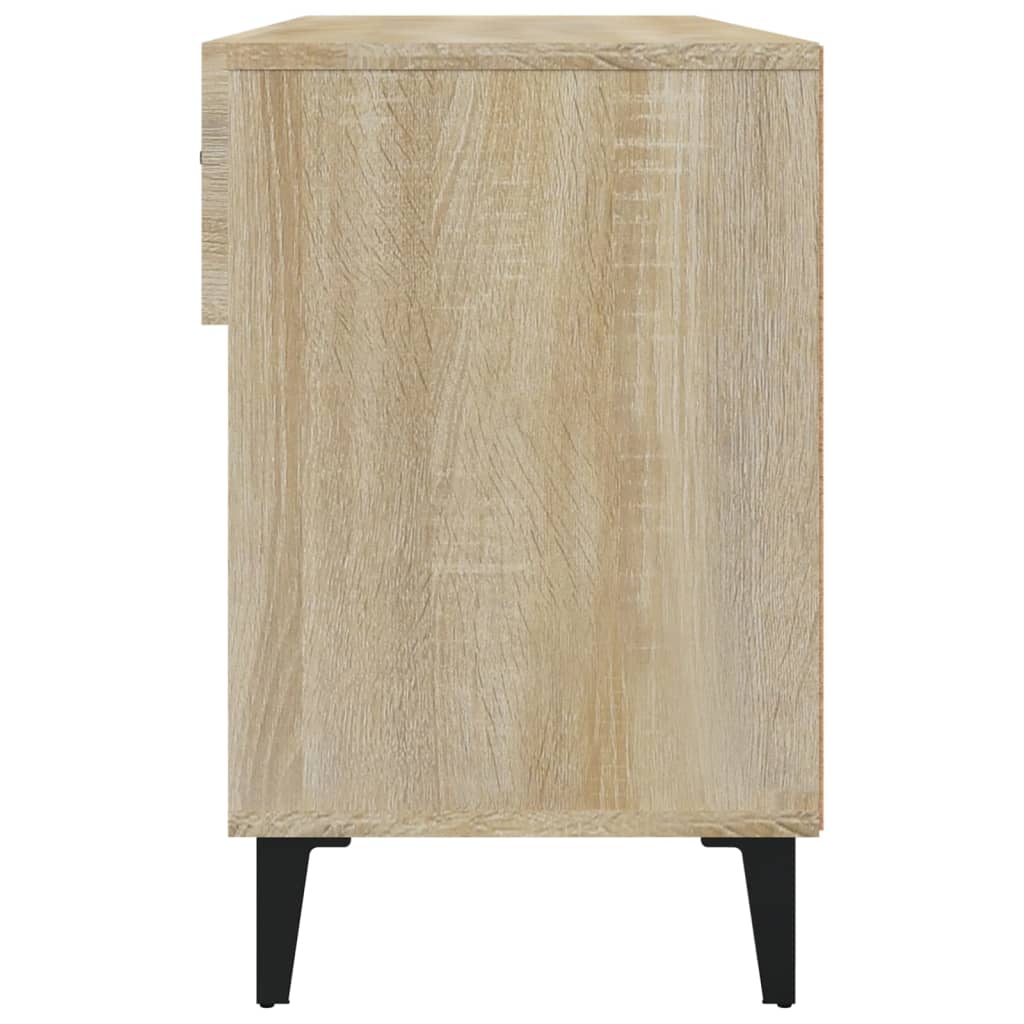 Scarpiera Rovere Sonoma 102x35x55 cm in Legno Multistrato