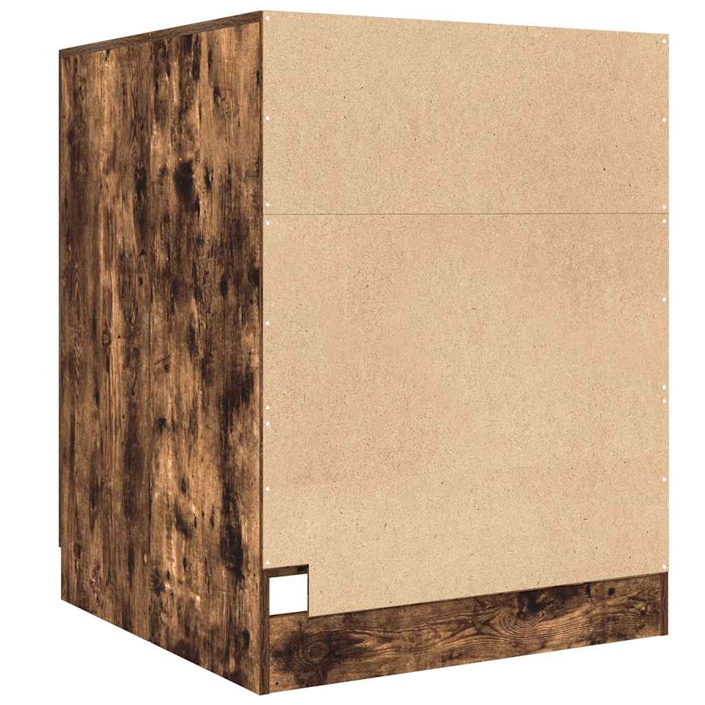 Mobile per Lavatrice Rovere Fumo 71x71,5x91,5 cm