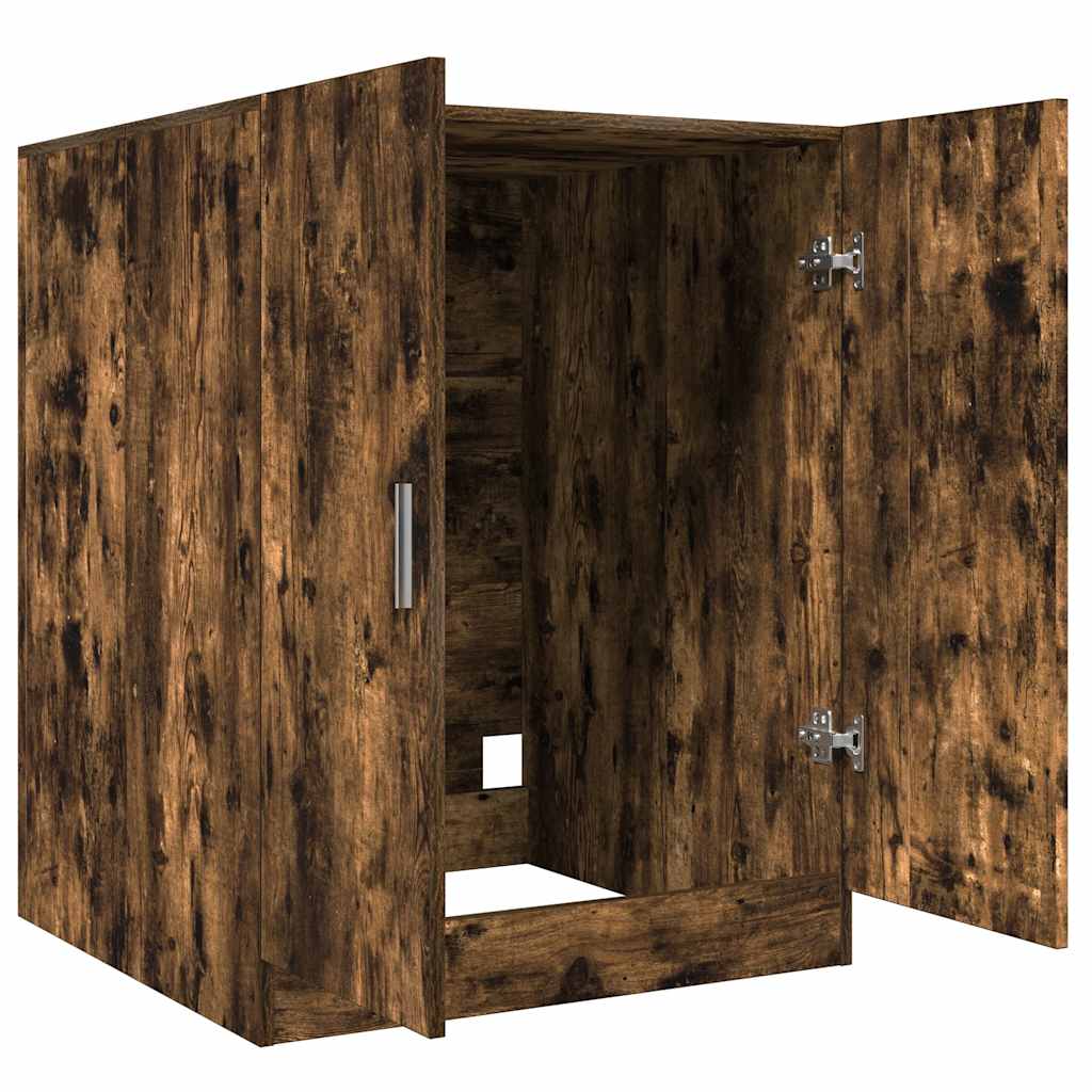 Mobile per Lavatrice Rovere Fumo 71x71,5x91,5 cm