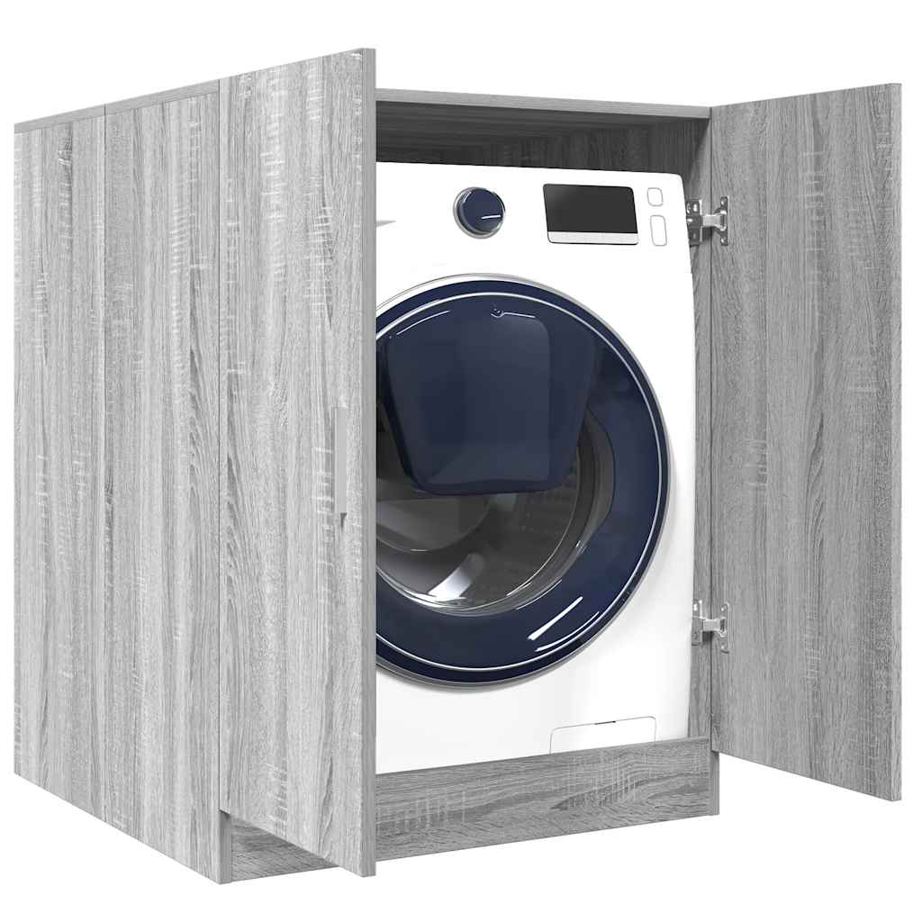 Mobile per Lavatrice Grigio Sonoma 71x71,5x91,5 cm