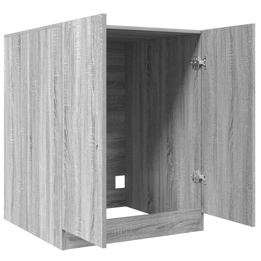 Mobile per Lavatrice Grigio Sonoma 71x71,5x91,5 cm