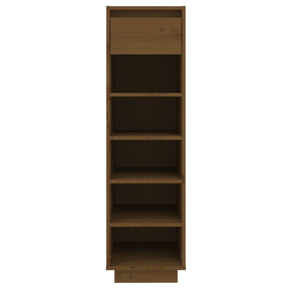 Scarpiera ambra 30x34x105 cm in Legno Massello di Pino