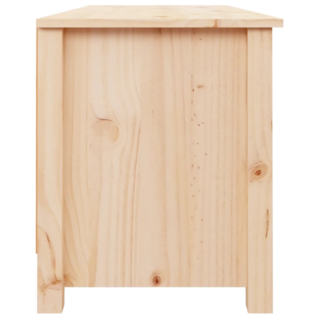 Scarpiera 110x38x45,5 cm in Legno Massello di Pino
