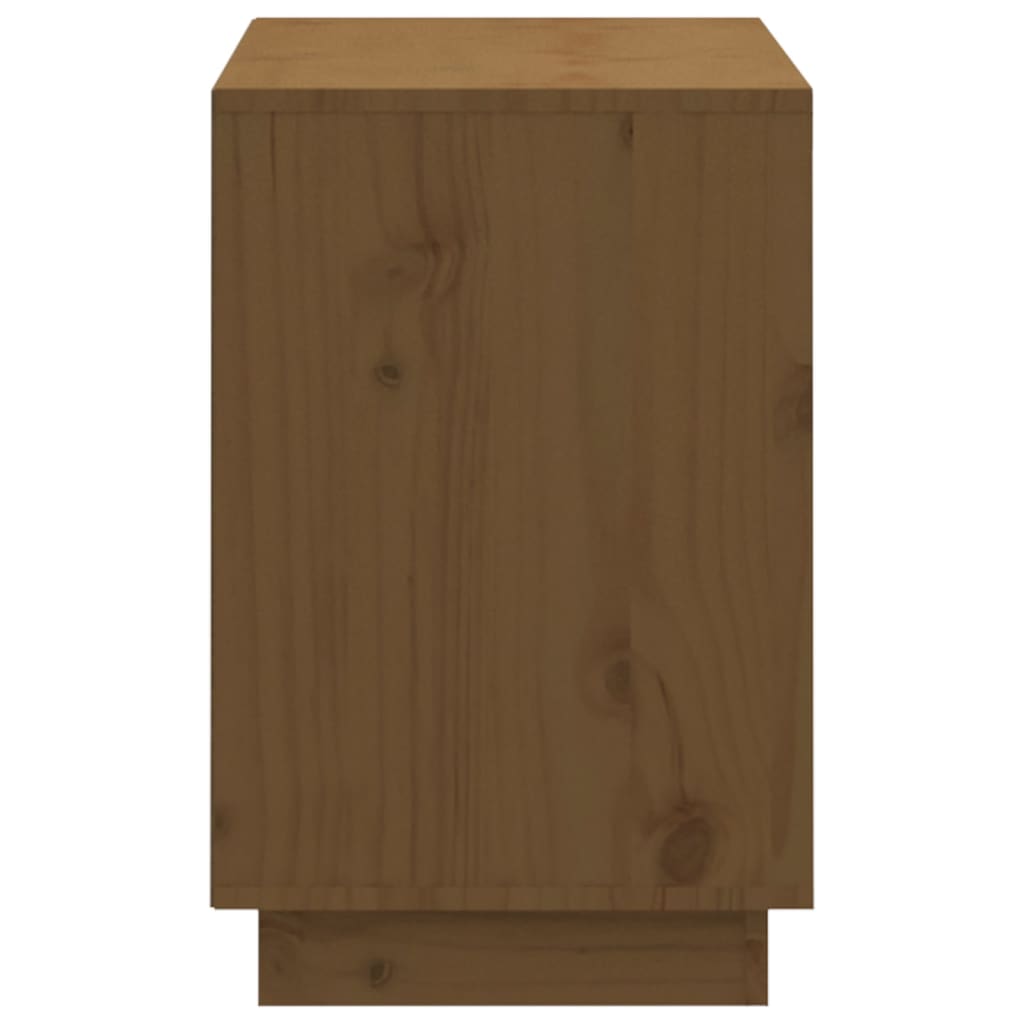 Scarpiera ambra 110x34x52 cm in Legno Massello di Pino