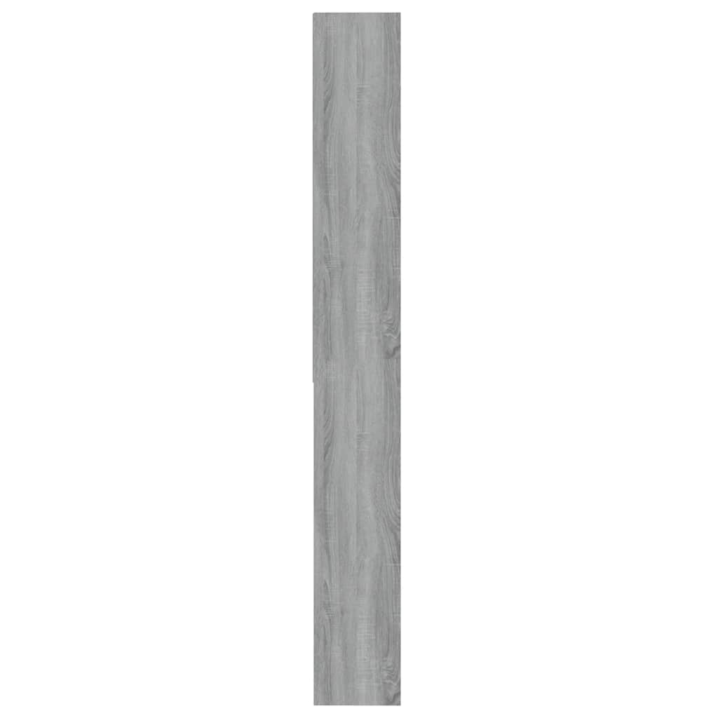 Mobile per Lavatrice Grigio Sonoma 64x24x190 cm