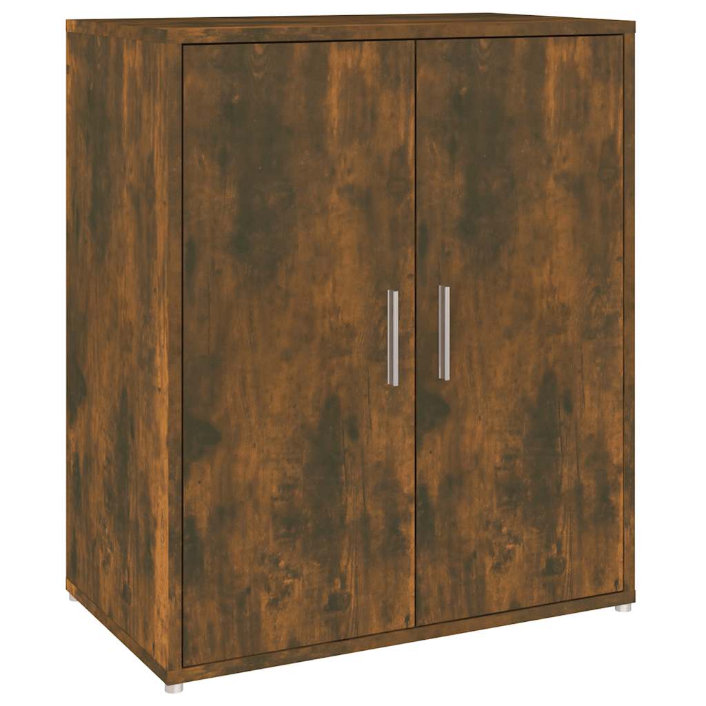 Scarpiera Rovere Fumo 60x35x70 cm in Legno Multistrato