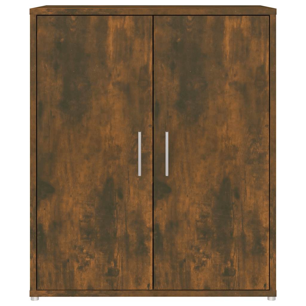 Scarpiera Rovere Fumo 60x35x70 cm in Legno Multistrato
